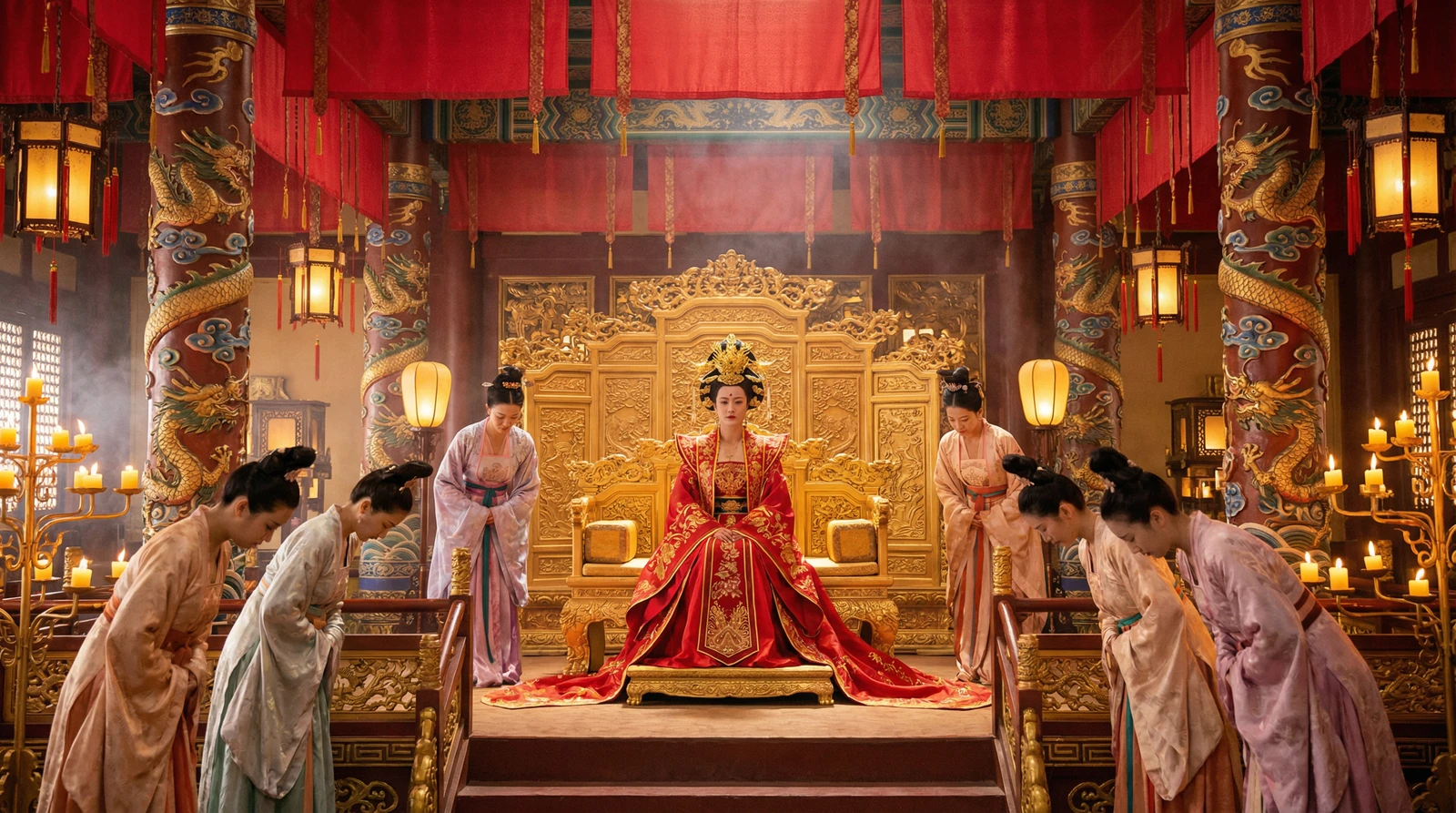 糖心国产视频栏目古装宫廷大戏拍摄现场